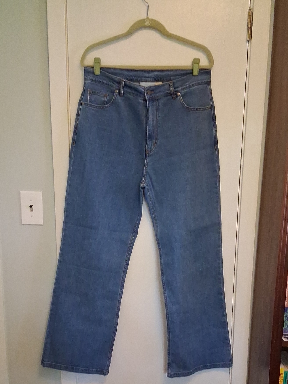 Loup Carmen Wide-Leg Jeans in Washed Indigo